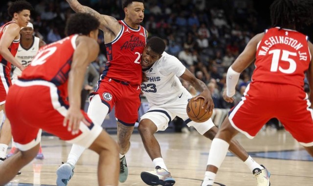 伦纳德28分马瑟林21+10加兰21+6 快船送灰熊3连败