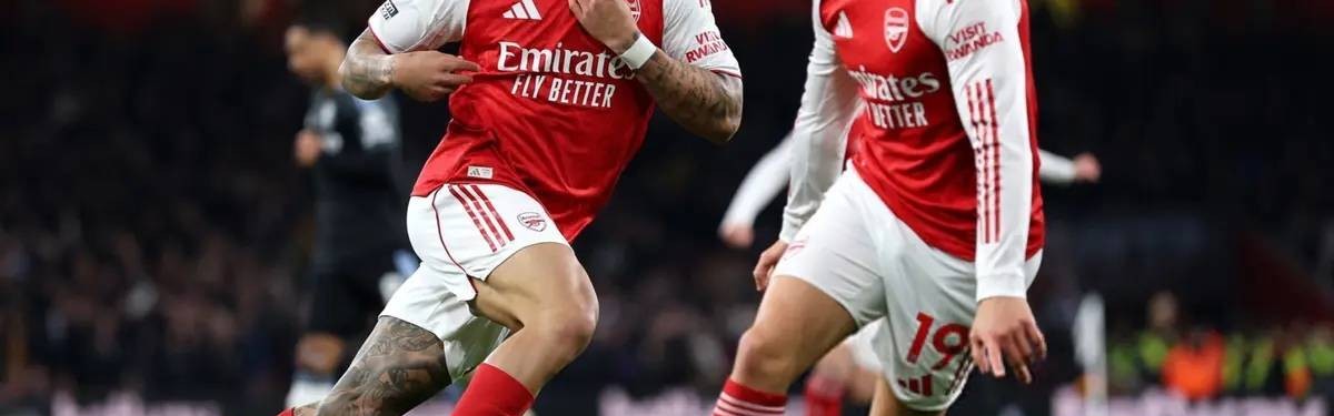 从“掉链子”到“拆链子”：阿森纳大胜维拉，捅破争冠最后一层心理窗户纸