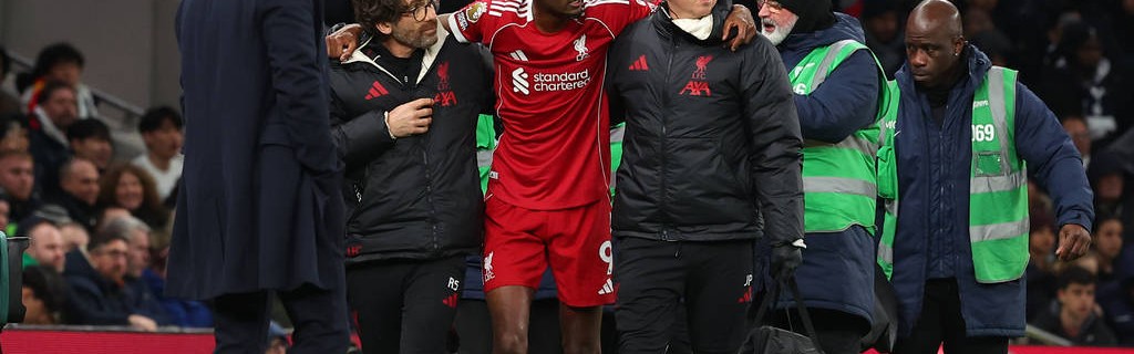 利物浦官方：伊萨克腓骨骨折伴脚踝损伤 已成功接受手术