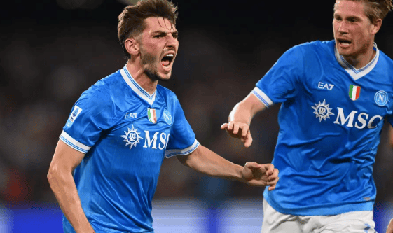 米兰体育资讯：那不勒斯3-2比萨意甲开局四连胜领跑