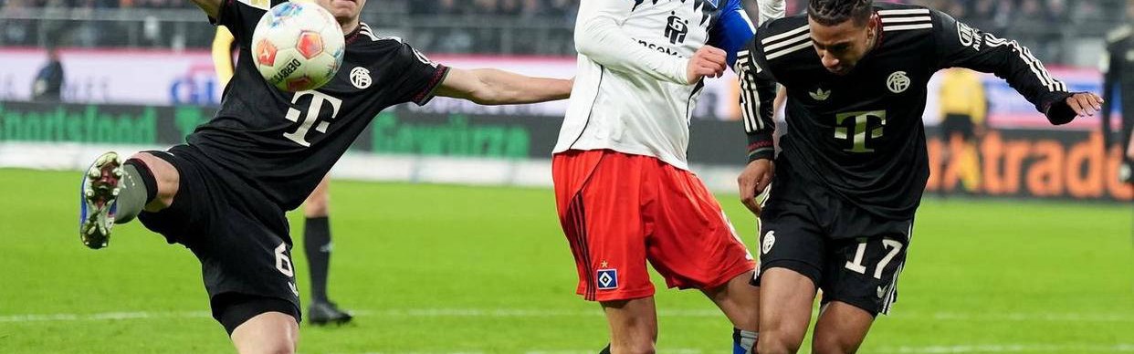 德甲爆冷！第14名汉堡主场逼平领头羊拜仁，拜仁连续两轮未尝胜绩