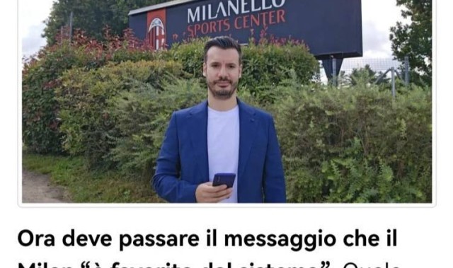 意甲知名媒体人：米兰的点球毫无争议，若要来个判罚受益排名，米兰肯定是最吃亏的球队之一